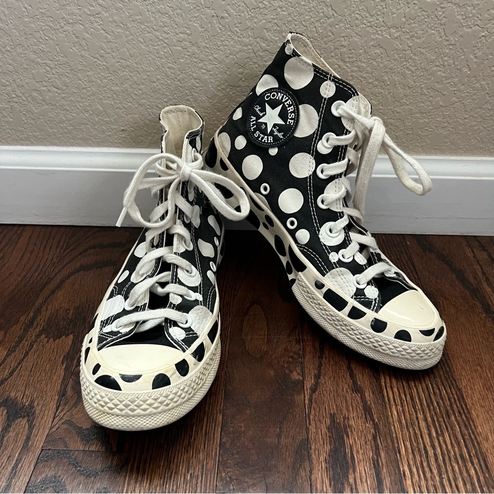 Converse Women’s Chuck 70 High Top Shoes Polka Dots Size 7.5 Lace Up A01182C, - Picture 9 of 16